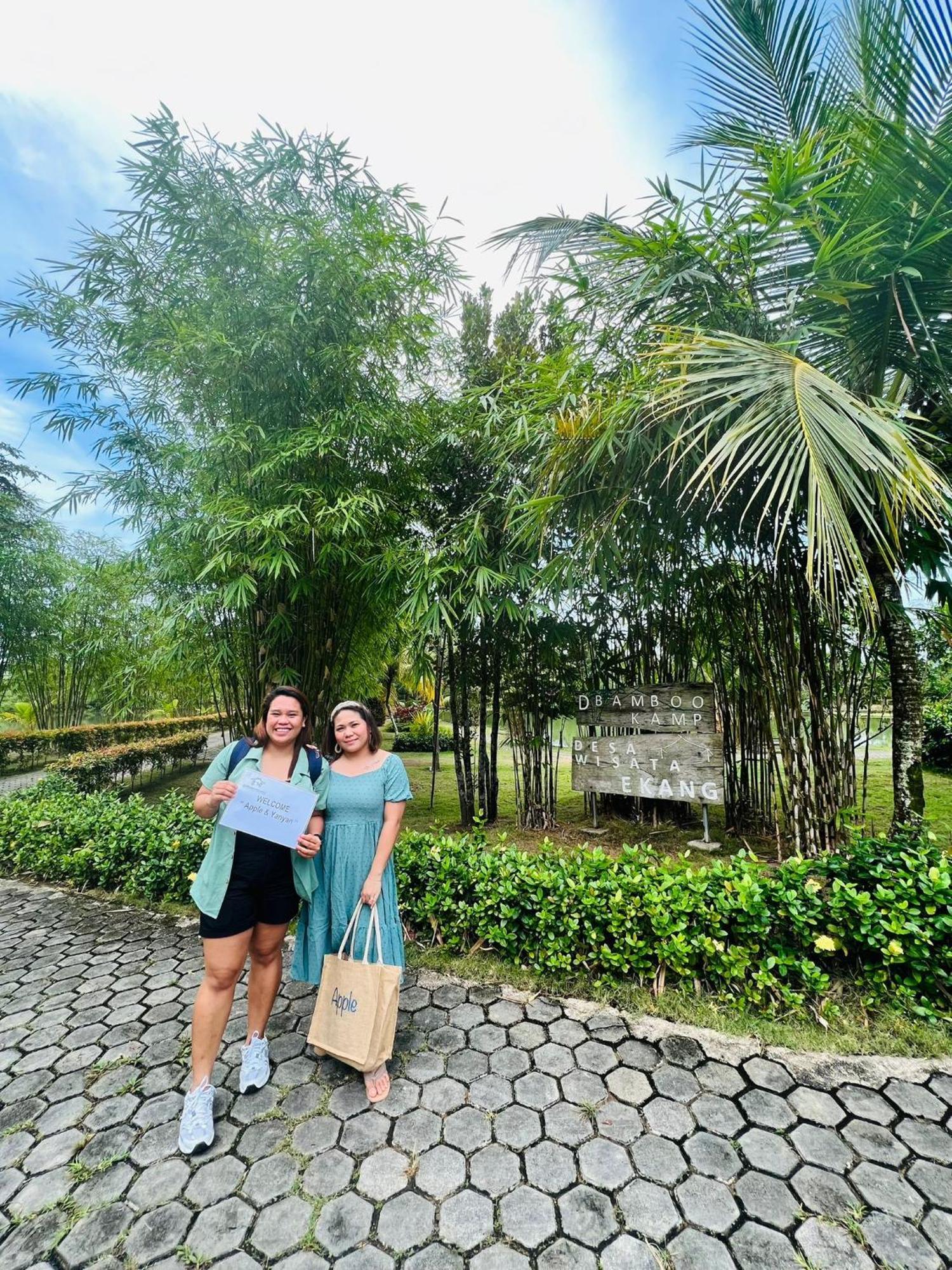 "D'Bamboo Kamp" Desa Wisata Ekang Lagoi Exteriér fotografie